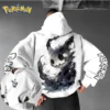 Pokémon Anime Mimikyu Printed Hoodie Men's and Women's Autumn/Winter New Y2K Harajuku Large Size Casual Trend Sweater Top