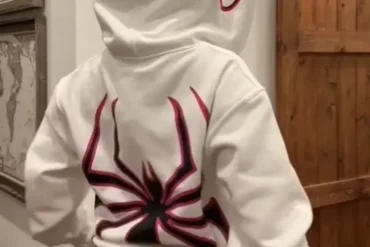 2024 men's and women's fashion hoodies with spider print sweater