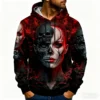 Funny 3D Skull Printed Hoodies For Men Hip Hop Trend Harajuku y2k Clothes Autumn and Winter Casual Sweatshirts Fashion Pullover