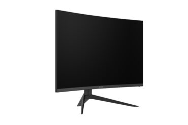 Skytech Gaming 27 32-inch Curved Gaming Monitor up to 165Hz, QHD 2K (2560 x 1440), 2ms Response Time, 1500R VA Panel, FreeSync & G-Sync Support, Swivel Tilt Height Pivot Adjustable, HDMI & DisplayPort