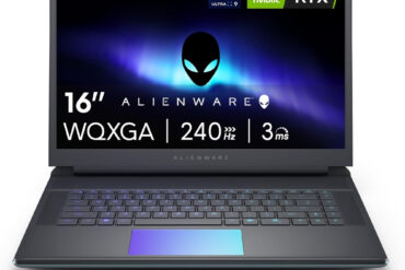 Alienware 16 Area-51 Gaming Laptop AA16250-16" WQXGA 240Hz Display, Intel Core Ultra 9-275HX, 32GB DDR5 RAM, 1TB SSD, NVIDIA GeForce RTX 5070Ti, Windows 11 Home, Onsite Service - Liquid Teal