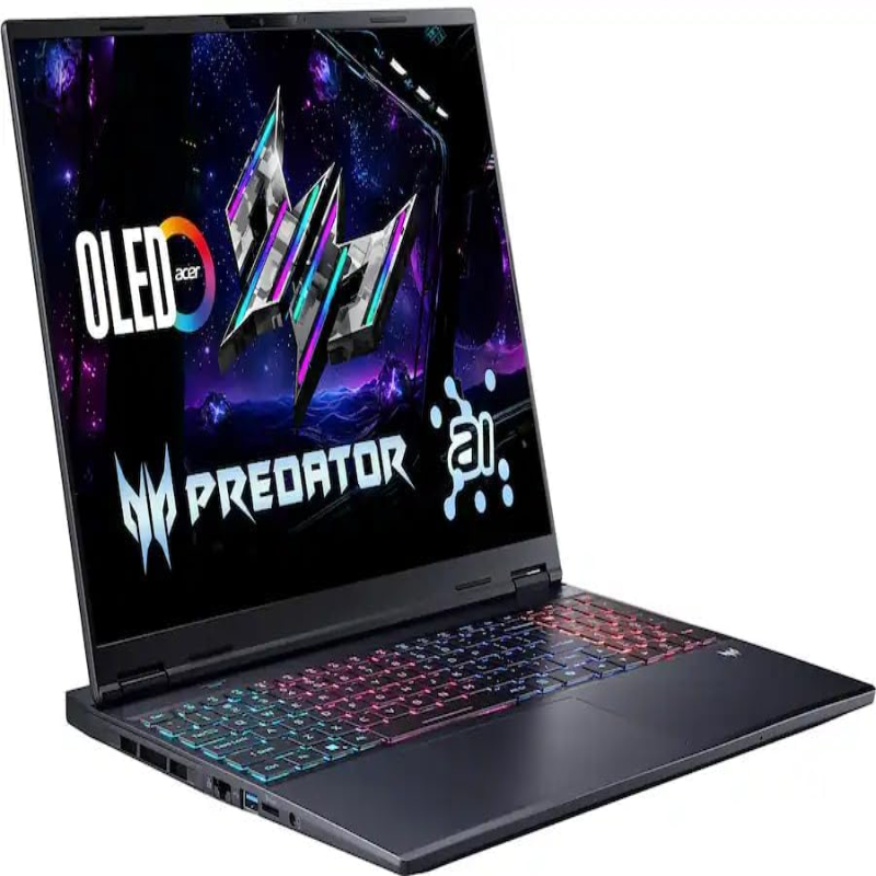 acer Predator Helios Neo 16S AI Gaming Laptop, Intel Core Ultra 9 275HX Up to 13 NPU Tops, GeForce RTX 5070Ti 12GB GDDR7, 16" 240Hz 500 nits OLED, 64GB DDR5, 8TB SSD, Windows 11 Pro, W/REDRAGON Mouse - Image 6