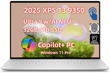 NewestDell XPS 13 9350 Business Laptop AI Copilot+ PC (13.4" Touch 2.5K 120Hz, Inte.l Core Ultra 9 AI NPU, 32GB RAM, 1TB SSD), Backlit Keyboard, FP, Light Weight + Ultra Thin, WiFi7, Win 11 Pro