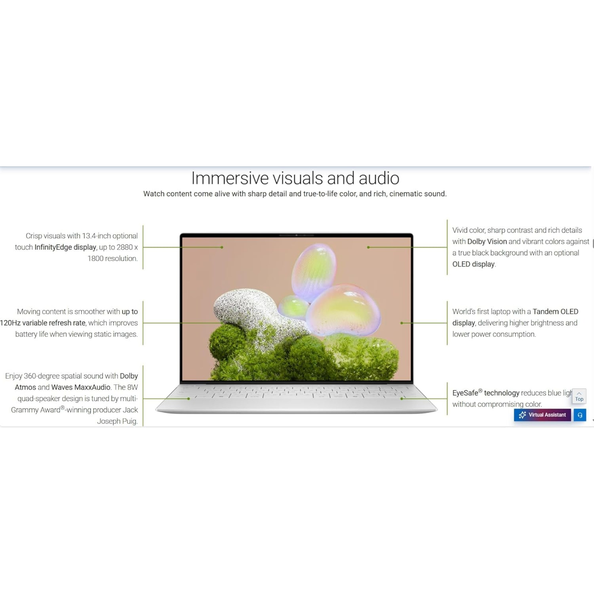 NewestDell XPS 13 9350 Business Laptop AI Copilot+ PC (13.4" Touch 2.5K 120Hz, Inte.l Core Ultra 9 AI NPU, 32GB RAM, 1TB SSD), Backlit Keyboard, FP, Light Weight + Ultra Thin, WiFi7, Win 11 Pro - Image 9