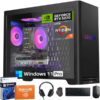 Lenovo Legion Tower 5 Gaming Desktop, AMD Ryzen 7 7800X3D NVIDIA GeForce RTX 5070 12GB GDDR7, 32GB DDR5 5600MT/s, 2TB SSD, 2TB HDD, Whisper-Quiet Legion Cooling, Windows 11 Pro, REDRAGON Accessories