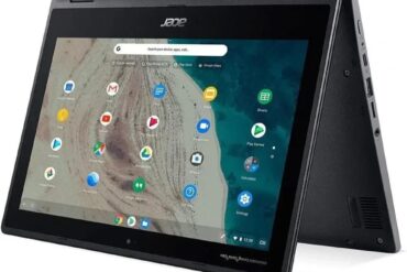 Refurbished Acer Chromebook R752T, 11.6" Touch Screen, 2 n 1, Intel Celeron, 4GB RAM, 32GB Storage, Chrome OS Laptop