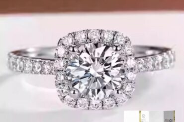 1pc 0.5-1.05 Carat Laboratory-Lab-grown Diamond of D Color and VS Clarity Engagement and Wedding Ring, Men'S and Women'S Suitable for Banquets, Parties, Official Occasions, Anniversary Gifts, Without Battery