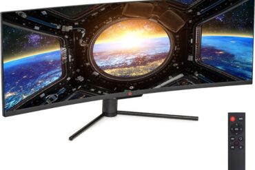 Deco Gear 49and#034; Curved Ultrawide 3840x1080 32:9 144Hz FreeSync 4ms Gaming Monitor
