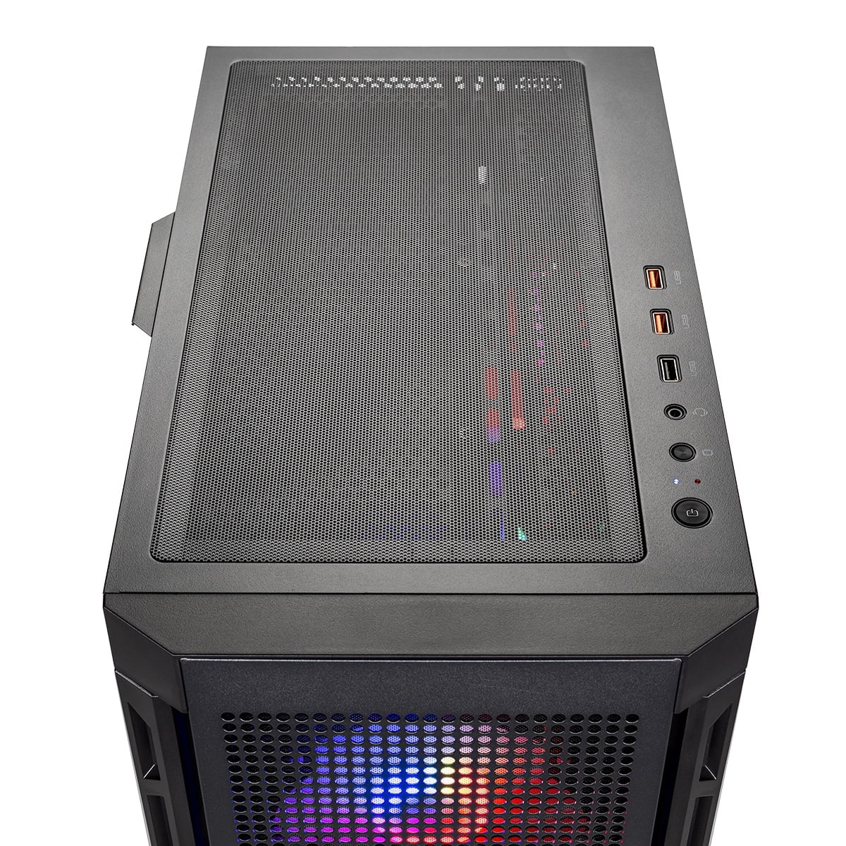 Skytech Gaming Blaze4 Mini Gaming PC, AMD Ryzen 7 7800X3D 4.2GHz, AMD RX 9060XT 16GB, 1TB Gen4 NVMe SSD, 32GB DDR5 RAM 6000, 850W GOLD PSU, 240 ARGB AIO, Wi-Fi, Win 11, Desktop - Image 6