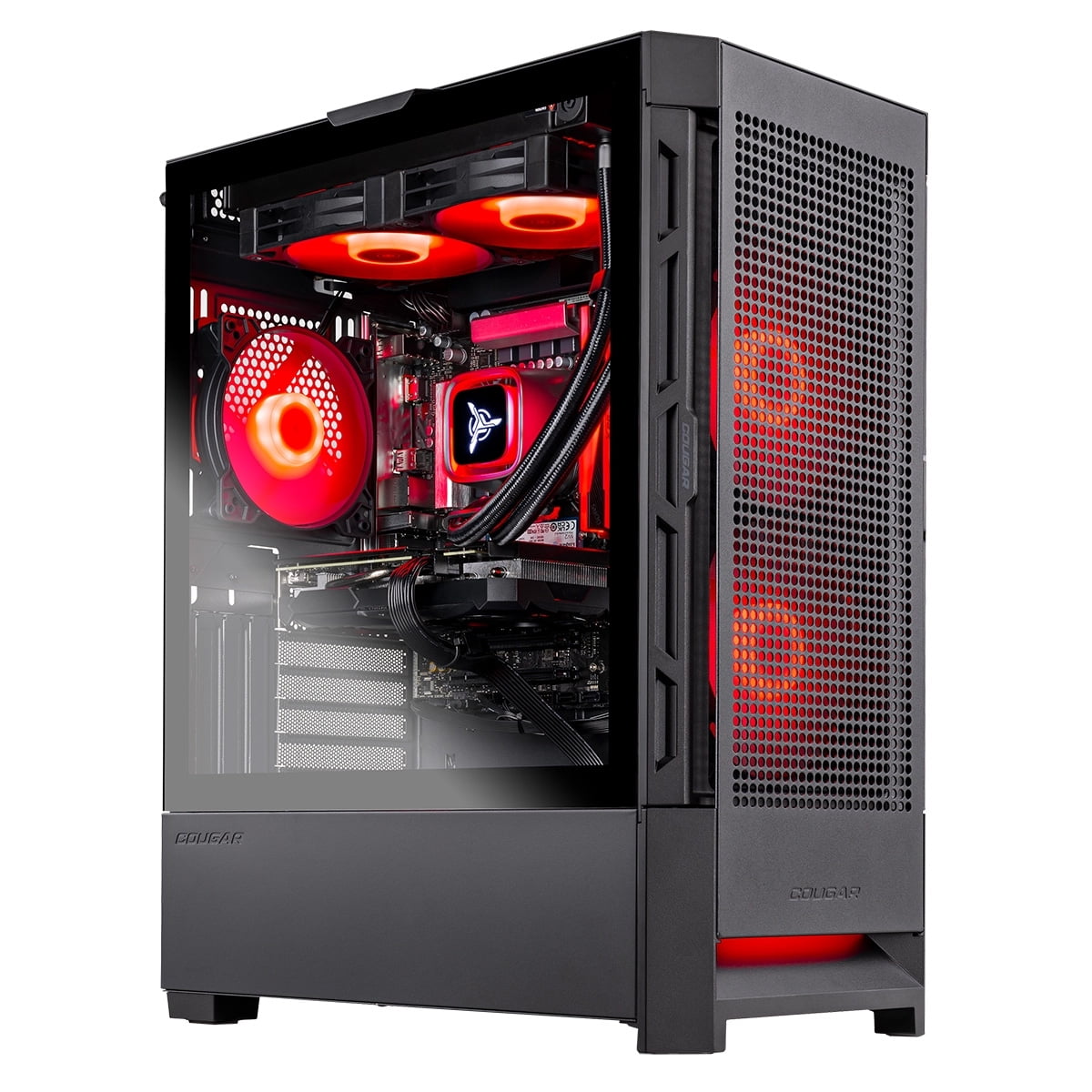 Skytech Gaming Blaze4 Mini Gaming PC, AMD Ryzen 7 7800X3D 4.2GHz, AMD RX 9060XT 16GB, 1TB Gen4 NVMe SSD, 32GB DDR5 RAM 6000, 850W GOLD PSU, 240 ARGB AIO, Wi-Fi, Win 11, Desktop - Image 2