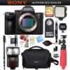Sony a7III Mirrorless Digital Camera Body +64GB Memory andamp; Accessory a7 iii Bundle