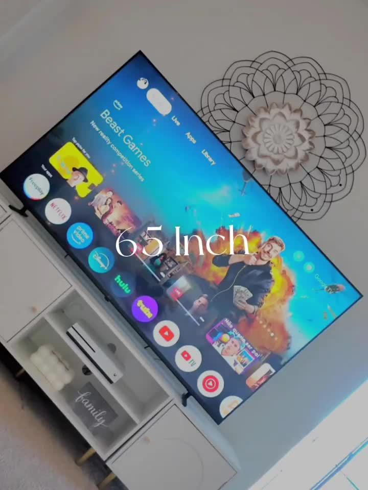 75" 4K UHD Smart TV with Google Play & Google Cast Built-in, HDR 10, Voice Assistant Remote, 4K LED Display, 16:9 Aspect Ratio, 330 Brightness, 60Hz Refresh Rate, Wall-Mountable, 110V/220V, US Plug, No Battery Needed, Google TV, Home Entertainment, Modern Television, Highresolution Display, Home Theater, Sleek Design, Premium Build, Home Users - Image 8