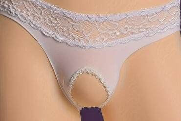 Sexy Lace Hollowed-Out Triangle Women's Underwear - Free Sexy Seduction, Suitable for XS-S Wear