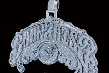 925 Silver Inlaid Full Moissanite Letter Name Fashion Pendant Necklace Men'S Street Trend Necklace Holiday Gifts Birthday Party Gifts Best Gifts for Boyfriends Daily Wear