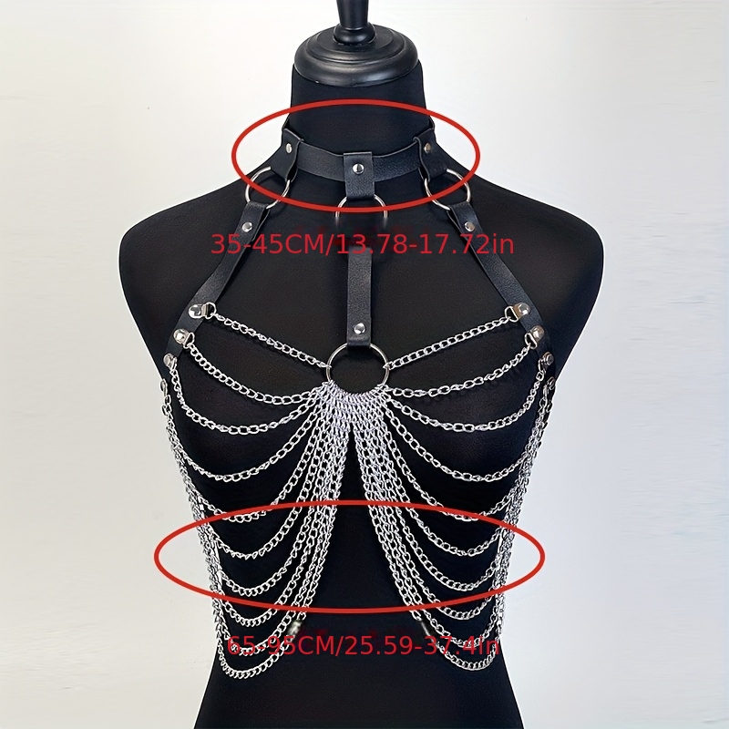 Women's Punk Fashion Faux Leather Corset Top, Sexy Gothic Lingerie with Wire Harness, Front Closure, No Padding, Strapless Design, Adult Size, Black - Image 5