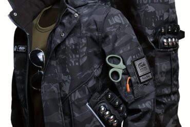 Men'S Fleece Set with Hooded Zipper and Multi Pockets | Casual Autumn and Winter Jacket and Long Pants, Wear-Resistant, Solid Color, Non-Stretch Fabric