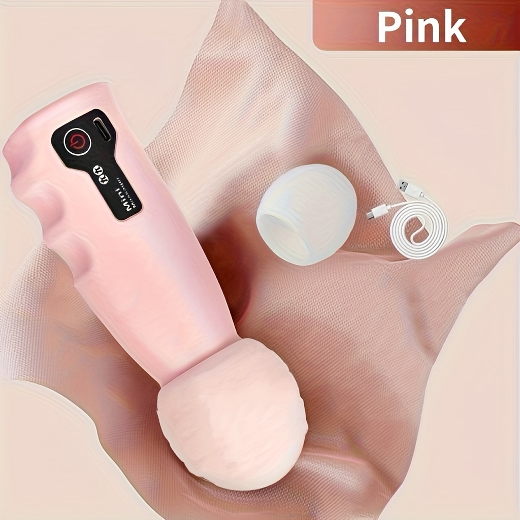 Portable mini electric massager, USB charging, 4-speed adjustment, suitable for body, back, neck, leg, and waist massage, ultra light, can be placed in any bag - Image 2