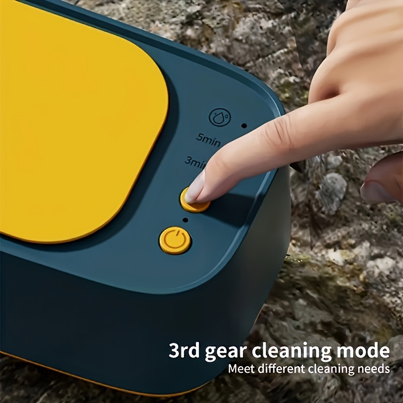 Ultrasonic Cleaning Device for Jewelry And Eyewear - Features 3 Electronic Cleaning Modes, USB Powered, And Is a Portable Case for Personal Items. - Image 11
