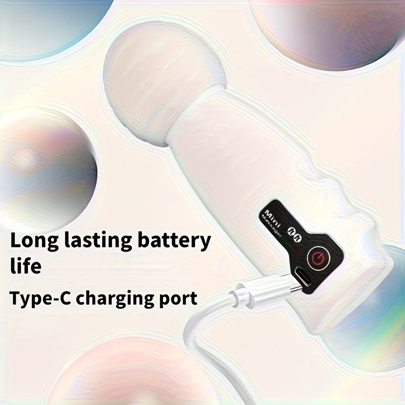Portable mini electric massager, USB charging, 4-speed adjustment, suitable for body, back, neck, leg, and waist massage, ultra light, can be placed in any bag - Image 8