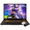 ASUS TUF F16 Gaming Laptop, 16" FHD+ 165Hz WUXGA Display, Intel Core i7-14650HX, NVIDIA GeForce RTX 5060, 64GB DDR5, 1TB SSD, Backlit, WIFI 6, Windows 11 Home, with WiFi Adapter