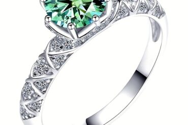 The 1pc S925 Silver Ring Set with 1-carat Moissanite for Ladies Is Elegant And Timeless. It Is Suitable for Daily Parties, Birthday Parties And Other Life Scenarios. It Can Be Given As A Gift for Friends, Family, Couples And Anniversaries