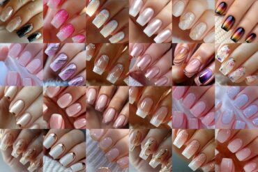 A Set of 96 Random Nail Designs Featuring French Tips, Solid Colors, And Gradient Stripes. This Multi-Color Mix Includes Removable Press-On Nails That Are Easy to Apply, Perfect for Women for Everyday Use, Dates, And Parties. These Durable And Styli