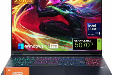 Acer Predator Helios Neo 16S AI Gaming Laptop | NVIDIA GeForce RTX 5070Ti GDDR7, Intel Core Ultra 9 275HX, 16" OLED 240Hz, 64 GB DDR5, 1 TB SSD, RGB Backlit Keyboard, Windows 11 Pro, Accessories