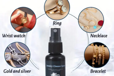 Quick-drying Jewelry Cleaner for Rings, Necklaces, Earrings | Effective Dirt and Oxide Removal, Chemical-Based Formula