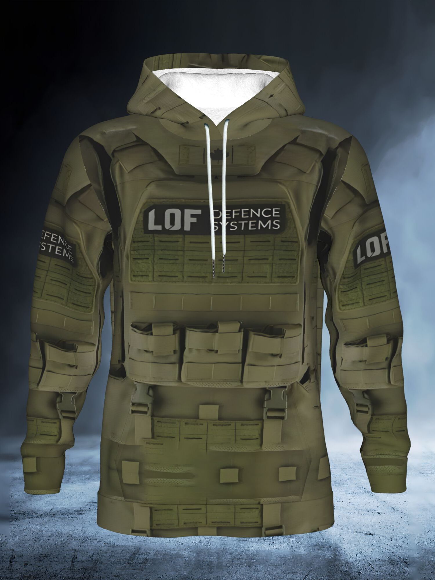 Plus Size Men's 3D Printed Pullover Hooded Sweatshirt Hooded Large Pocket Hoodie, Men's Casual Fashion Tops, PLUS SIZE