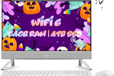 Dell Inspiron 27-inch All-in-One Desktop Computer, 27" FHD Touchscreen, Intel Core 7 150U, 64GB RAM, 4TB SSD, NVIDIA GeForce MX570A, Wi-Fi 6, Windows 11 Home, Office Computer, Home Office, Sleek Desktop, Touchscreen Monitor, Highperformance Pc