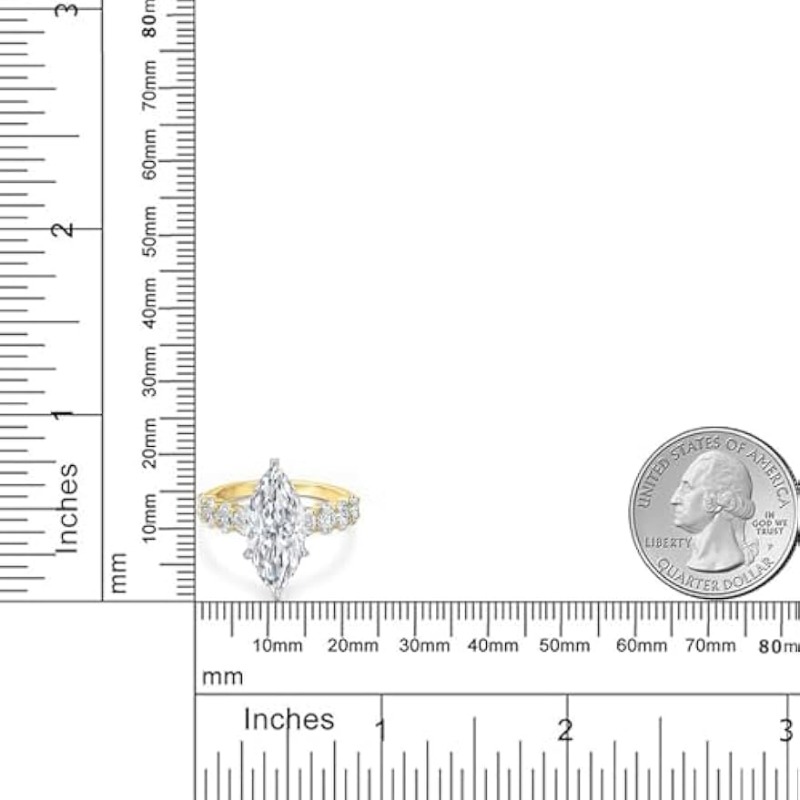 1pc 3-Carat Moissanite Ring | Elegant 925 Silver with Plating, Luxurious Birthday and Christmas Gift, Suitable for All Seasons and Gift-Giving Occasions - Image 6