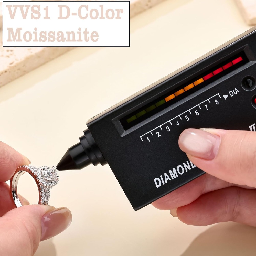 Newshe Jewellery Moissanite Wedding Sets for Women 925 Silver Bridal Set Oval Engagement Ring Sets Promise Eternity Size 5-10 - Image 7