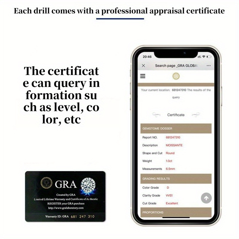 Women's Engagement Ring - Lab-Moissanite Wedding Band with Floral-like side Stones, Vintage Halo Setting, Elegant Anniversary Proposal Jewelry Gift for Women (Moissanite-Like Brilliance), Special Occasion Jewelry, Sophisticated Ring Design - Image 7