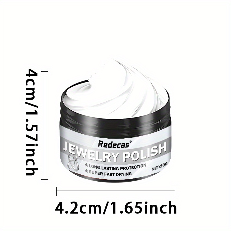 Ring and Bracelet Golden Oxidation Removal, Silvery Jewelry Polishing Restorer, Metal Polish for Shine Restoration, Silverware Oxidation Reduction Cream, Silverware Care, Metal Cleaning, Glossy Polish, Restorative Cream, Durable Polish, Jewelry - Image 9