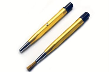 Jewelry Cleaning Brush with, Brass, and Copper Wire Tips- Multi-Purpose Corrosion Removal Tool for Jewelry, Watches, Electronic Devices, and Car Body, Durable Metal Brush Removes Rust, Dirt, and Debris(F003), Jewelry Cleaning Care, Clock Main