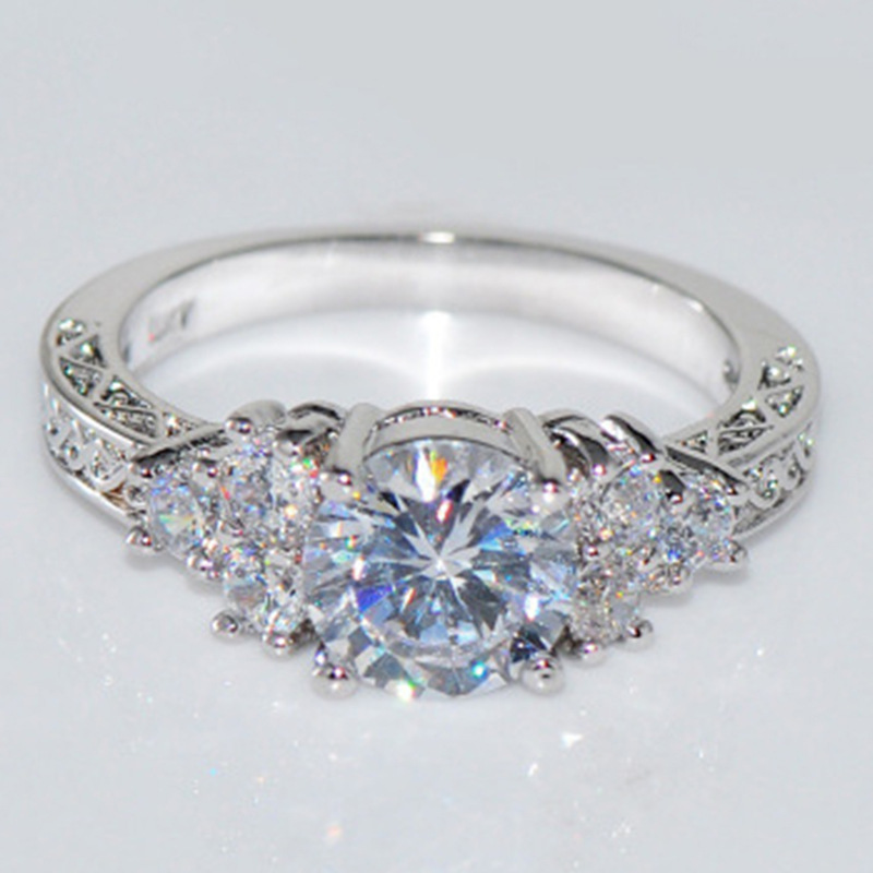 Wish Cross-Border E-commerce Hot-Selling Eight Hearts Eight Arrows Ring European and American Trend Engagement Jewelry - Image 4