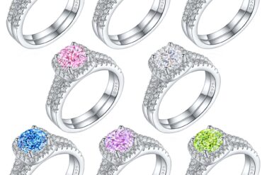 Women'S 925 Sterling Silver Moissanite Ring | Light Luxury Style, Elegant Versatile High End Fashion Jewelry, Perfect for Daily Wear, Ideal Gift for Her, 18K Golden Plated