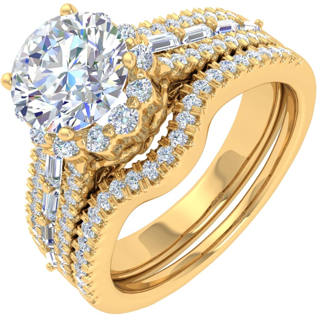 1-5 Carat VVS Lab-Grown Ring | Sterling Silver with Plating, Elegant and Luxurious, Perfect for Engagement, Wedding, Valentine'S Day, and Anniversary Gifts - Image 7