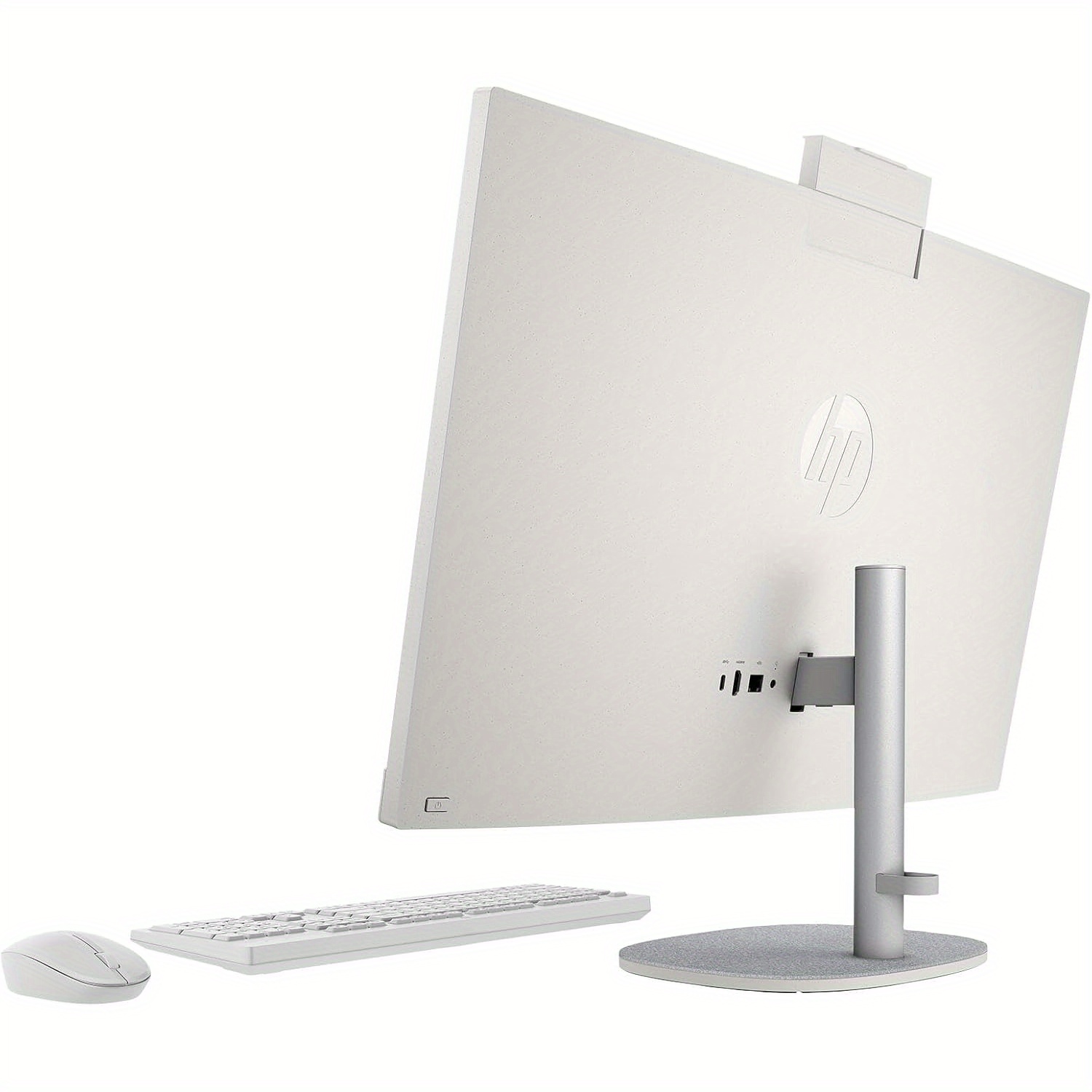 HP 27 All-in-One Desktop PC, 27" FHD Touchscreen, Intel Ultra 7-155U(12-core), 64 GB DDR5, 2 TB SSD, Adjustable Angle, WiFi 6, Win 11 Pro, with Bonus Accessories - Image 7