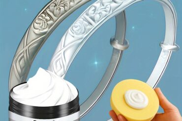 Ring and Bracelet Golden Oxidation Removal, Silvery Jewelry Polishing Restorer, Metal Polish for Shine Restoration, Silverware Oxidation Reduction Cream, Silverware Care, Metal Cleaning, Glossy Polish, Restorative Cream, Durable Polish, Jewelry