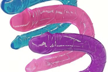1pc Silicone Double-Headed Dragon Penis Masturbation Aid for Women - Vibrating, Multi-Colored, No Batteries Needed, Vibrating Masturbation Device | Vibrant Design | Silicone Material, Dragon Masturbation Aids